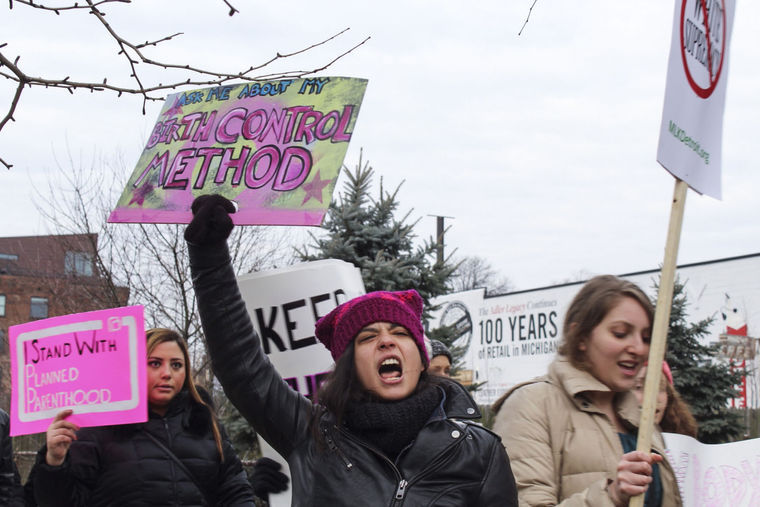 Planned Parenthood Protest